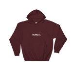 Maroon//White Hoodie