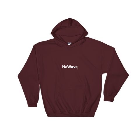 Maroon//White Hoodie