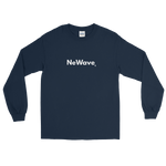 Navy Blue//White Longsleeve